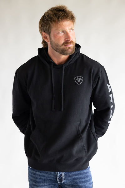 001-Ariat-Logo-Hoodie-for-Men-in-Black-10040815-BLACK_grande.jpg Ariat Logo Hoodie for Men in Black