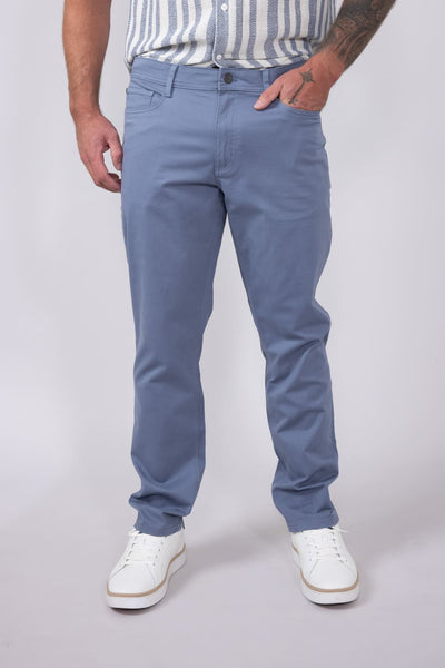 Copper & Oak Leader Chino Pants for Men in Blue