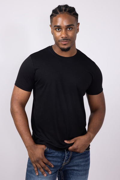 001-PIMA-TEES-TRIBLEND-CREW-NECK-TEE-MENS-TRUE-BLACK-3750-TRUE-BLACK_2_grande.jpg Basic Crewneck Tee for Men in True Black