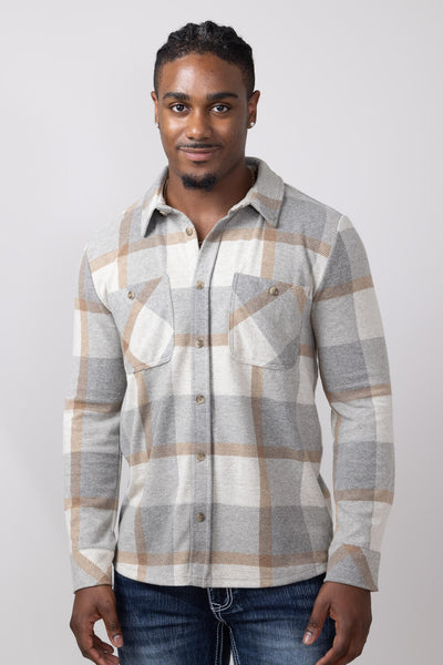 001-Thread-_-Supply-Clark-Shirt-for-Men-in-Grey-Brown-Plaid-T3184PVXTM-GREYBROWNPLAID_grande.jpg Thread & Supply Clark Shirt for Men in Grey Brown Plaid