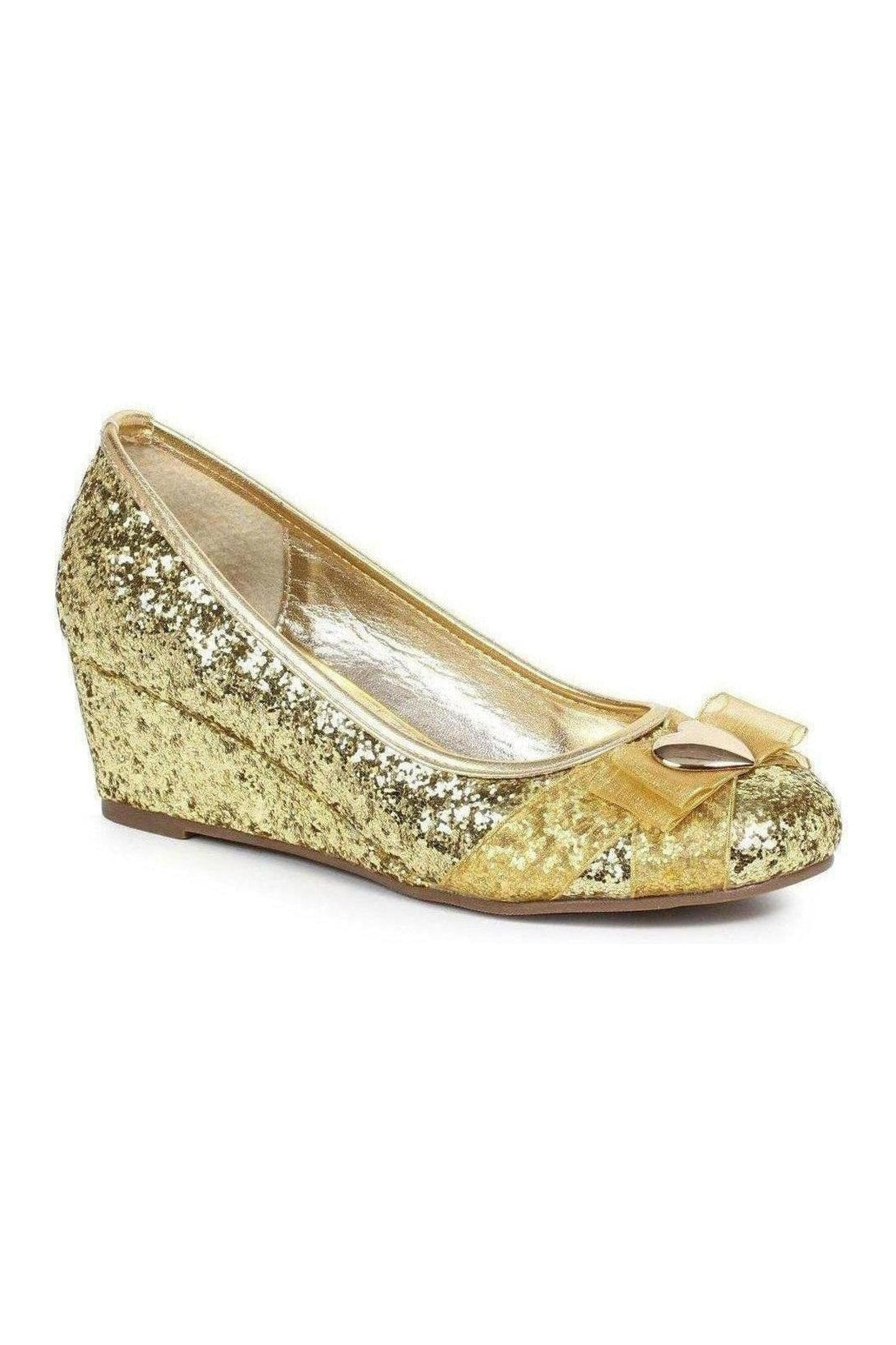 018-PRINCESS Costume Sandal | Gold Glitter
