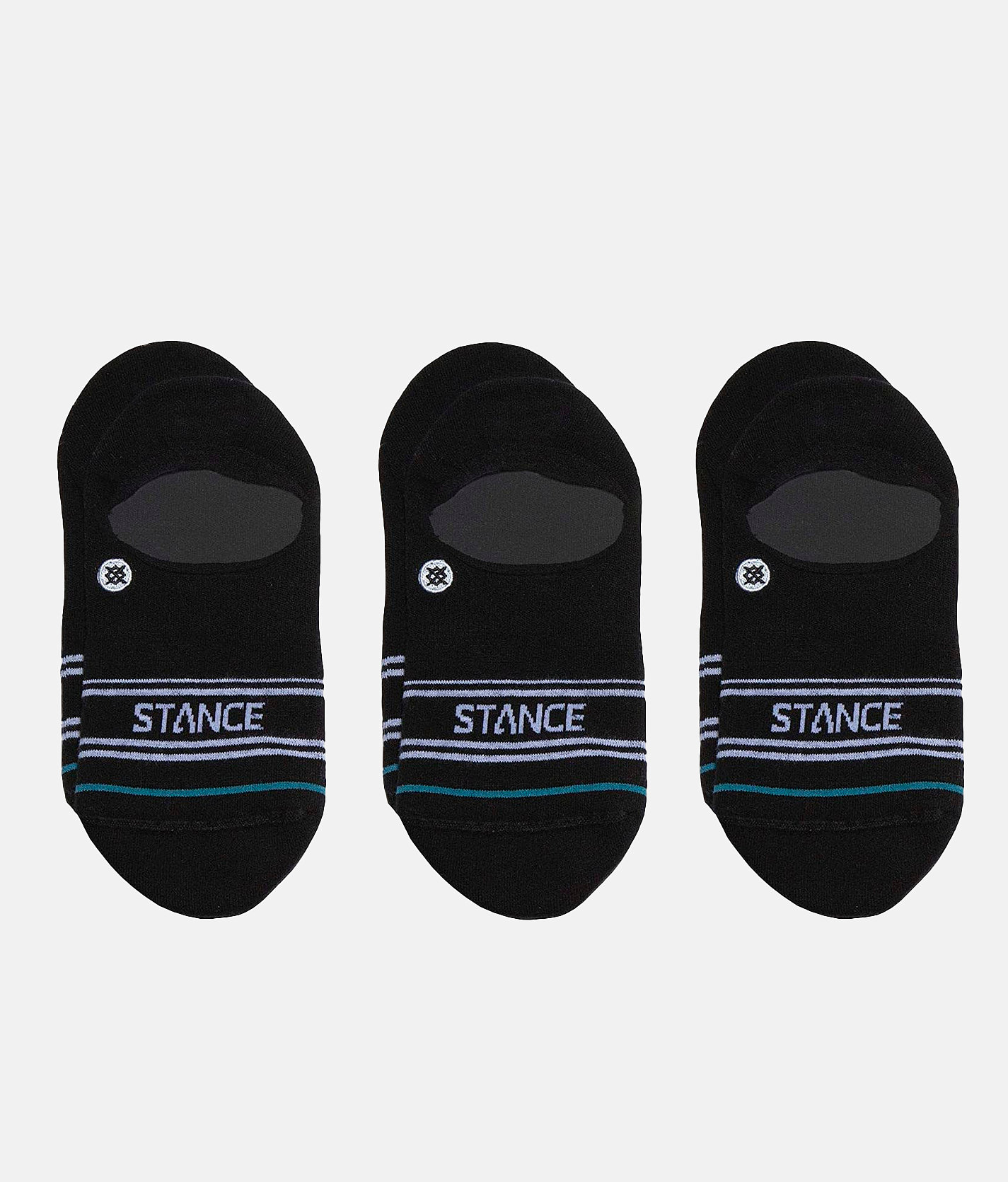 Stance Basic 3 Pack No Show Socks - Men's Socks in Black