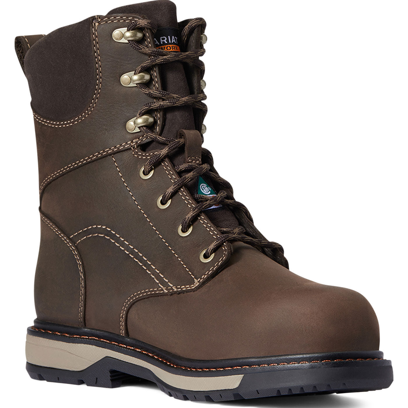 10036707_default_main_1400x1400_f8c5223f-7e0f-46b1-a728-22abbddc45e0.jpg Ariat Riveter Glacier Grip Women's 8-inch CSA Composite Toe 400G Insul