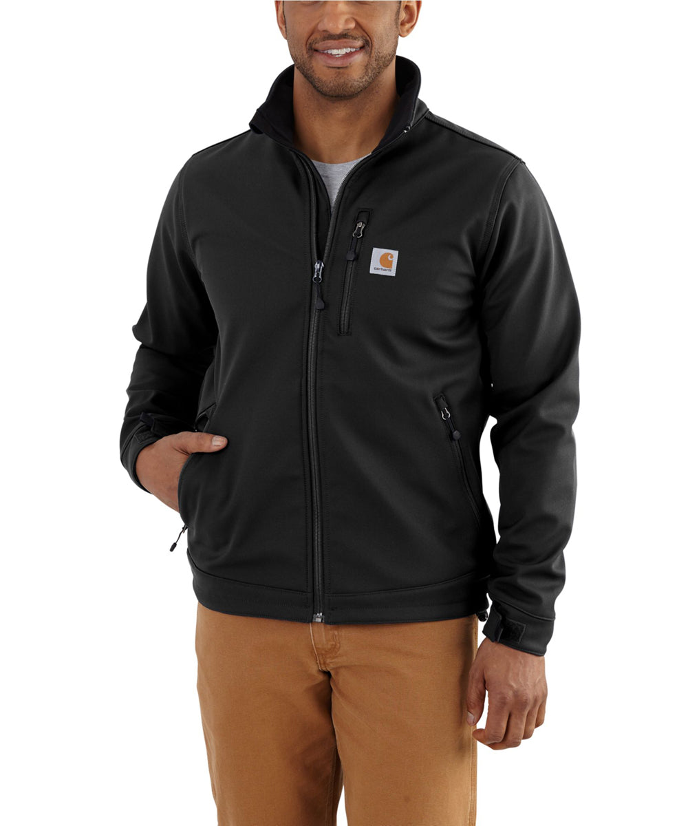 102199001_1200x1440.jpg Carhartt Men's Crowley Softshell Jacket - Black