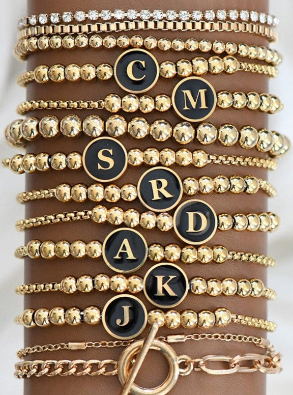 13971321_9e8ce6c4-b443-4114-95bc-5dd22f543ead_1200x1200.jpg My Name Is...Initial Bracelet