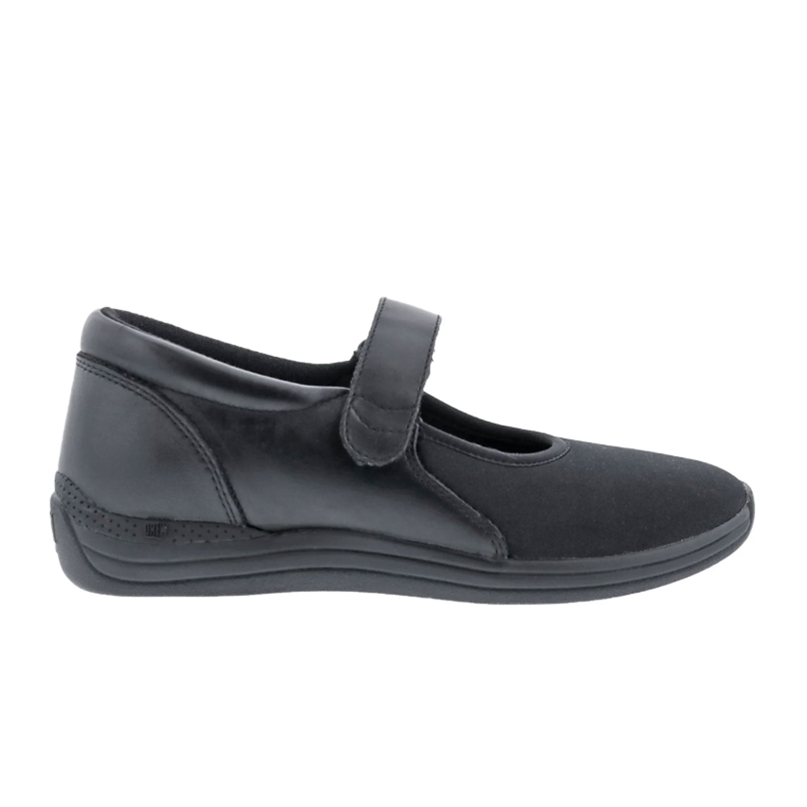 14326-99_6.jpg Drew Magnolia Mary Jane (Women) - Black Leather Stretch