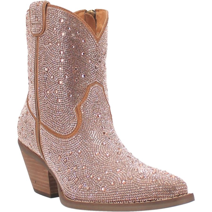 167605539a.jpg Ladies Dingo Rhinestone Cowgirl Leather Bootie - 01-DI 577-PK7