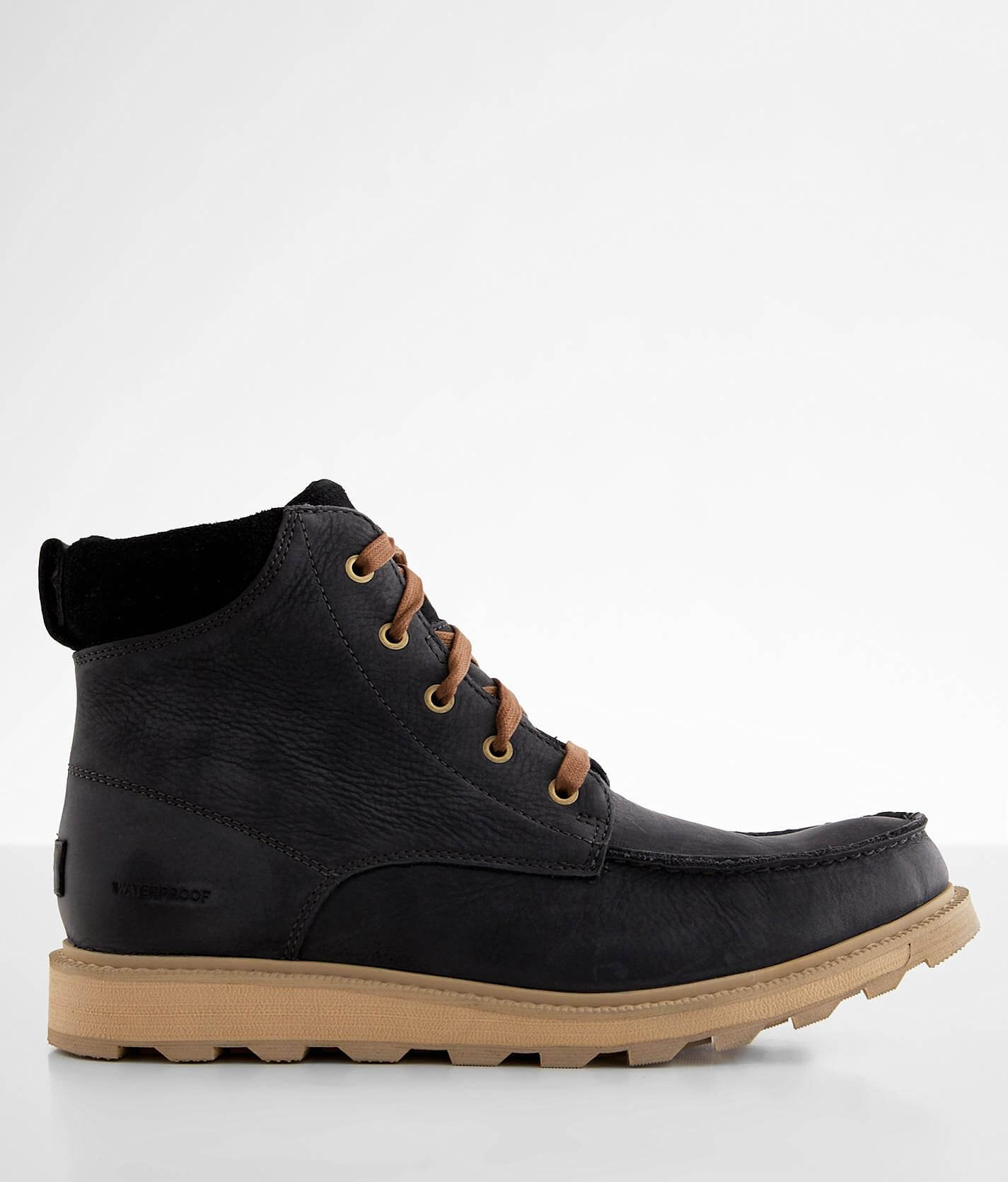 1b00ddff53ab3a302f08a367fe0631dev3.jpg Sorel Madson™ II Waterproof Leather Boot - Men's Shoes in Coal