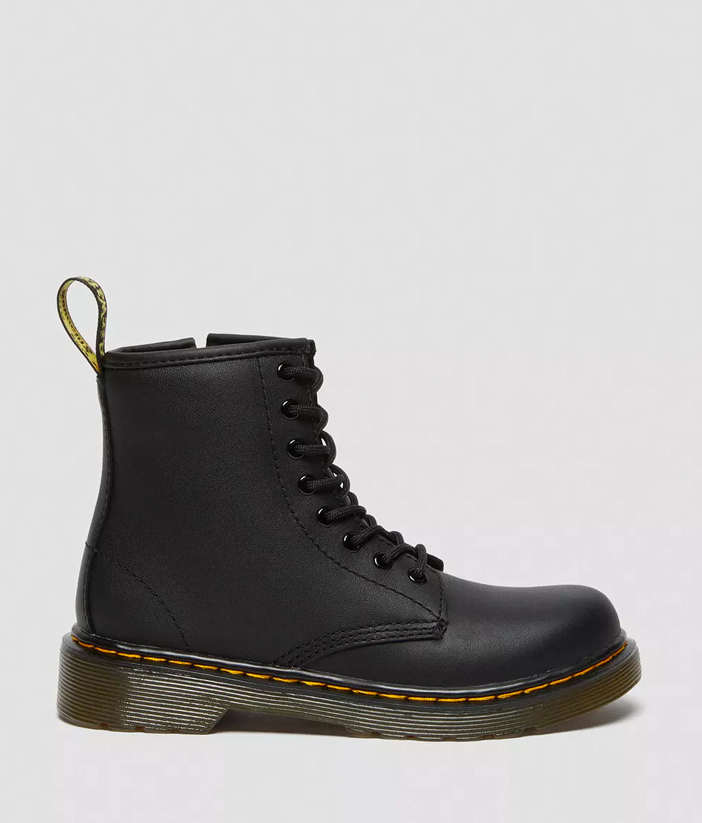 1c13325ec5c53fe26ba0597c1a6dd053v3.jpg Boys - Dr. Martens Delaney Leather Boot - Boy's Shoes in Black