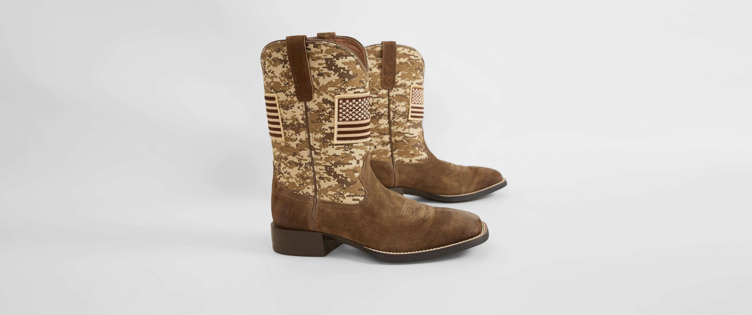 1de033d16011e07e4ae4ebcb81711033v3.jpg Ariat Sport Patriot Leather Cowboy Boot - Men's Shoes in Mocha Sand Camo