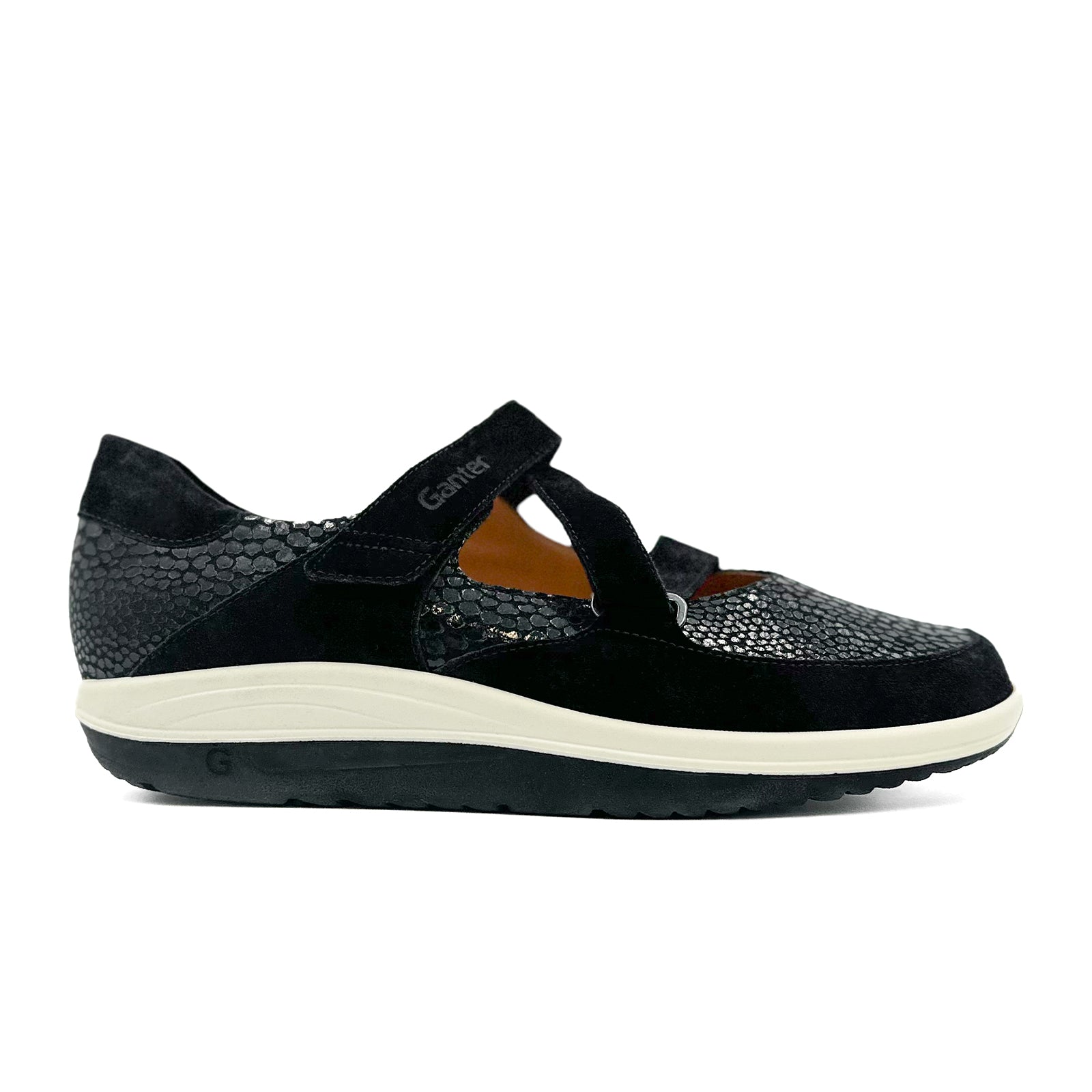 2087-12-0100_01.jpg Ganter Gisa Z-Strap Mary Jane (Women) - Schwarz