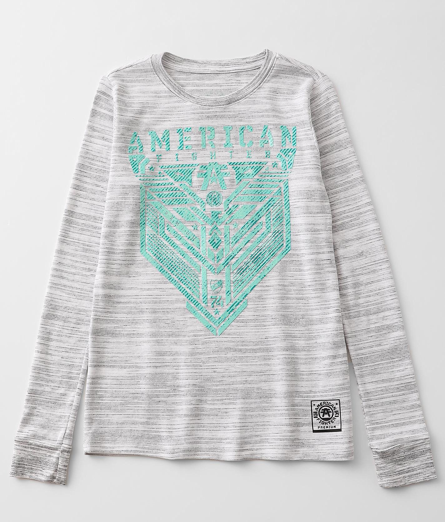 American Fighter Finley Thermal - Women's T-Shirts in White Black