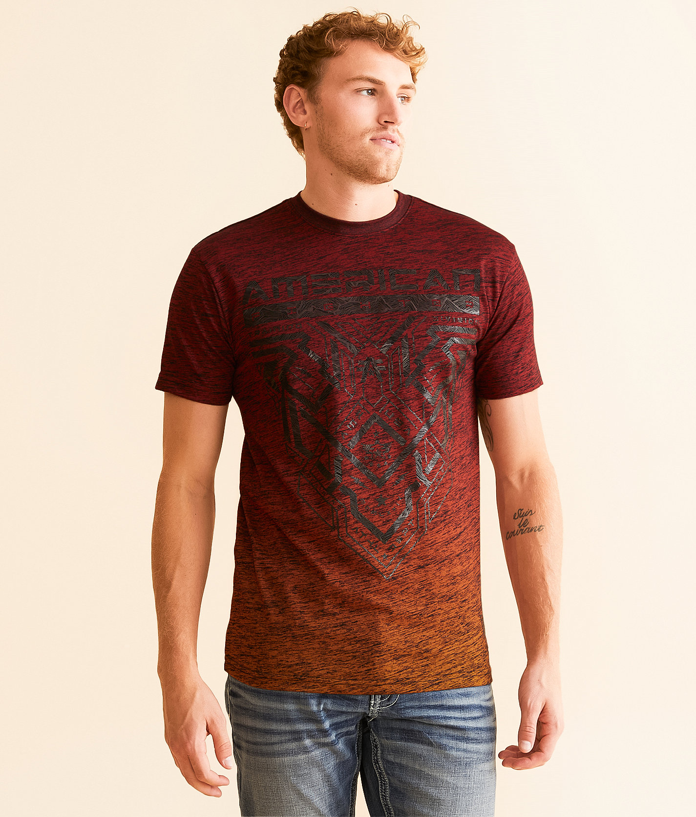 American Fighter Oceanside T-Shirt - Men's T-Shirts in Black Multi