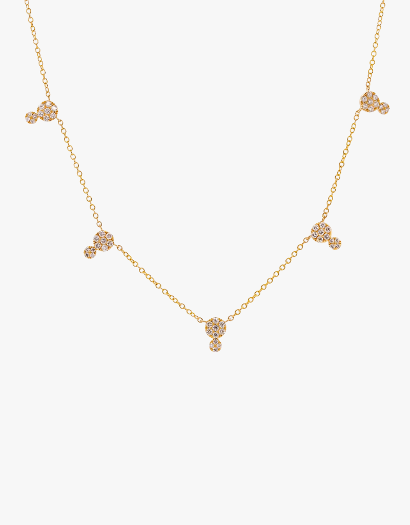 Bridget King Double Dot Necklace