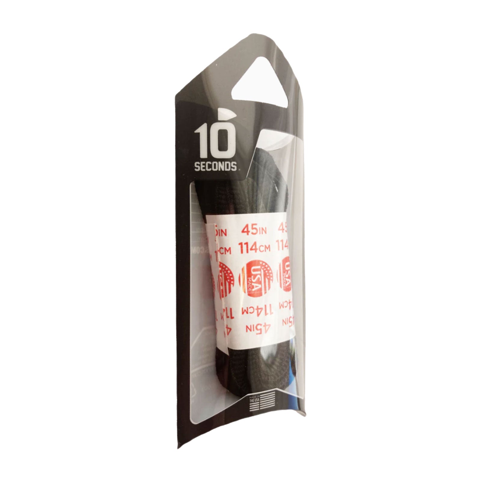 31451PPK-45_1.jpg 10 Seconds Athletic Oval Shoelace - Black