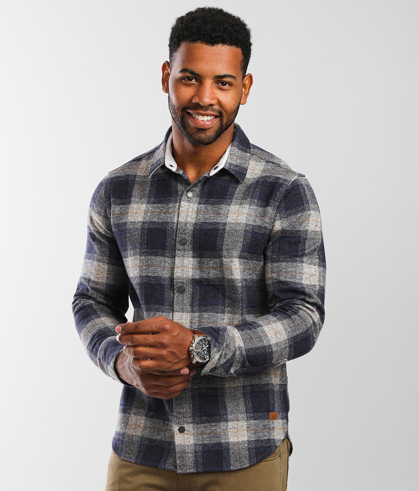 Outpost Makers Flannel Shirt - Men's Shirts in Atlantic Navy