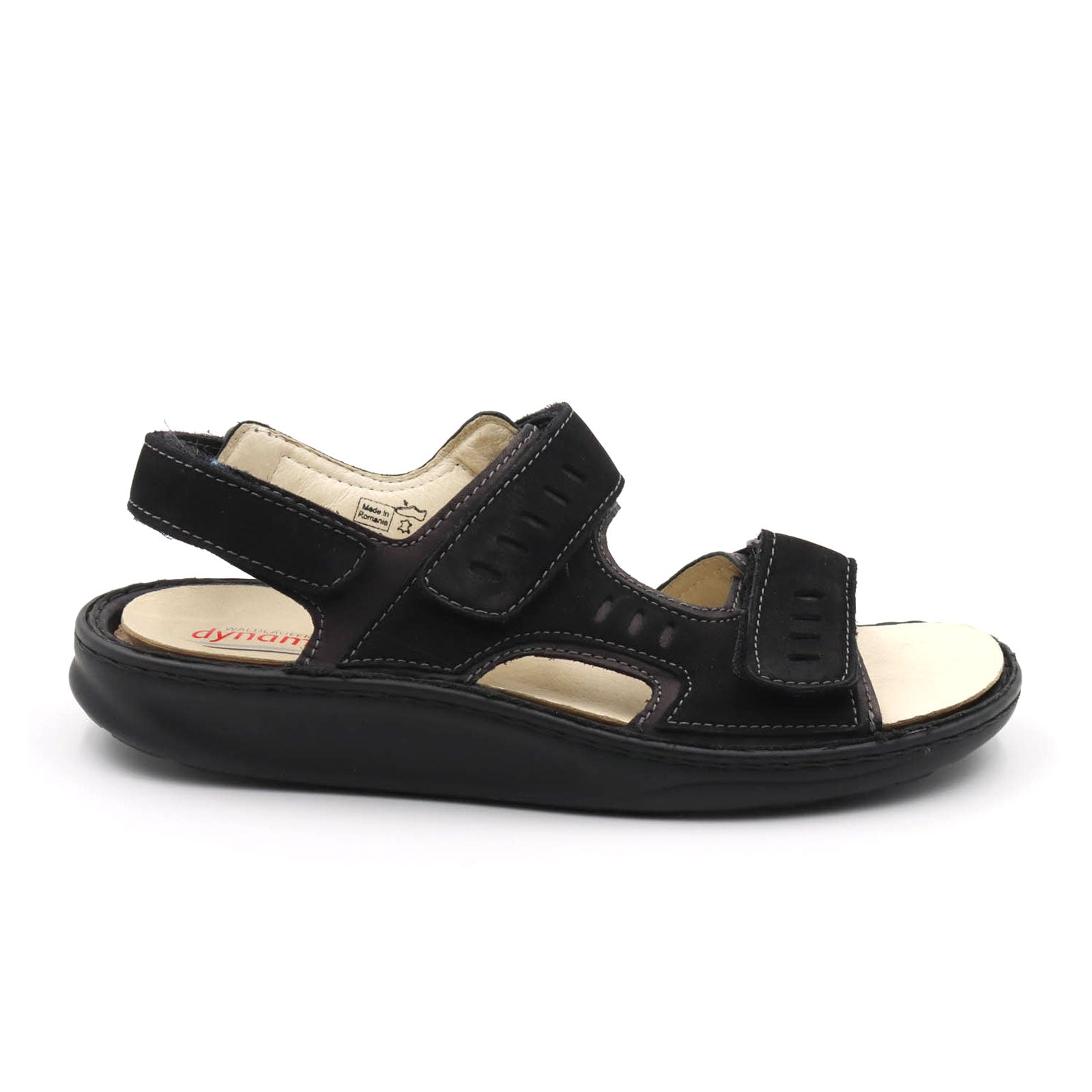 484001-U664-001_3.jpg Waldlaufer Hanno 484001 Backstrap Sandal (Men) - Black