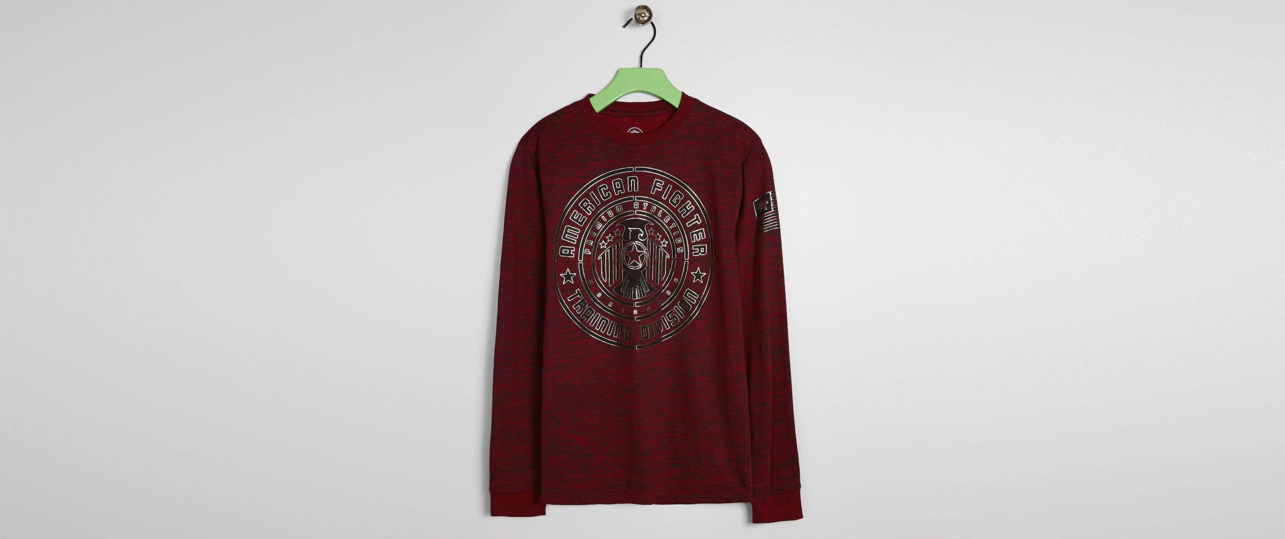 Boys - American Fighter Peninsula T-Shirt - Boy's T-Shirts in Black Red