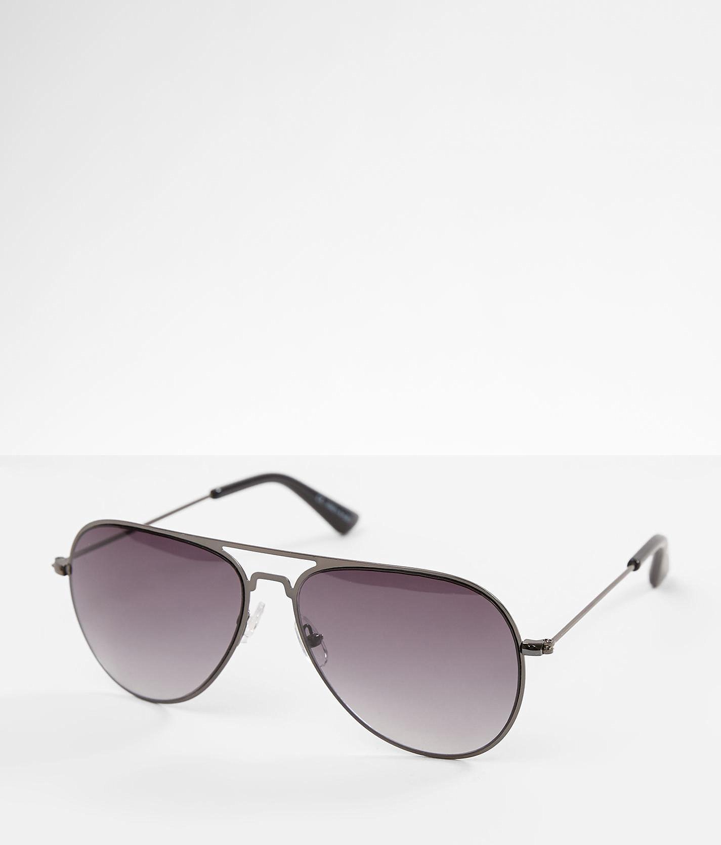 58ca0e1e9bffab40ba9515a3fd4d8d9ev3.jpg BKE Refined Aviator Sunglasses - Men's Sunglasses & Glasses in Black