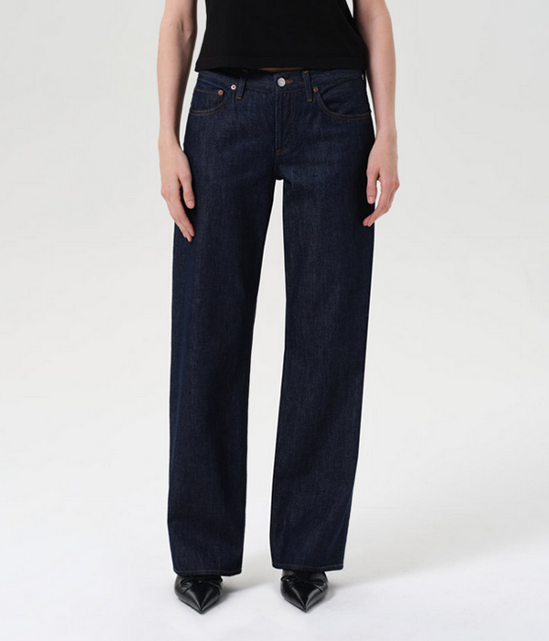 Womens Low Rise Loose in Pure