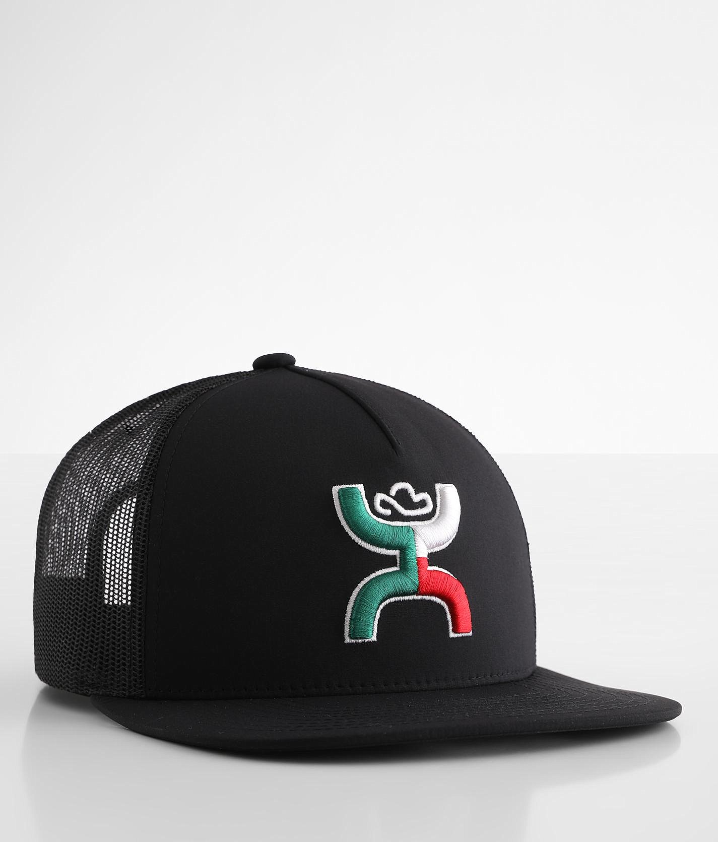 61171d05c54ee7ce10d66736c6518a2cv3.jpg Hooey Boquillas Trucker Hat - Men's Hats in Black