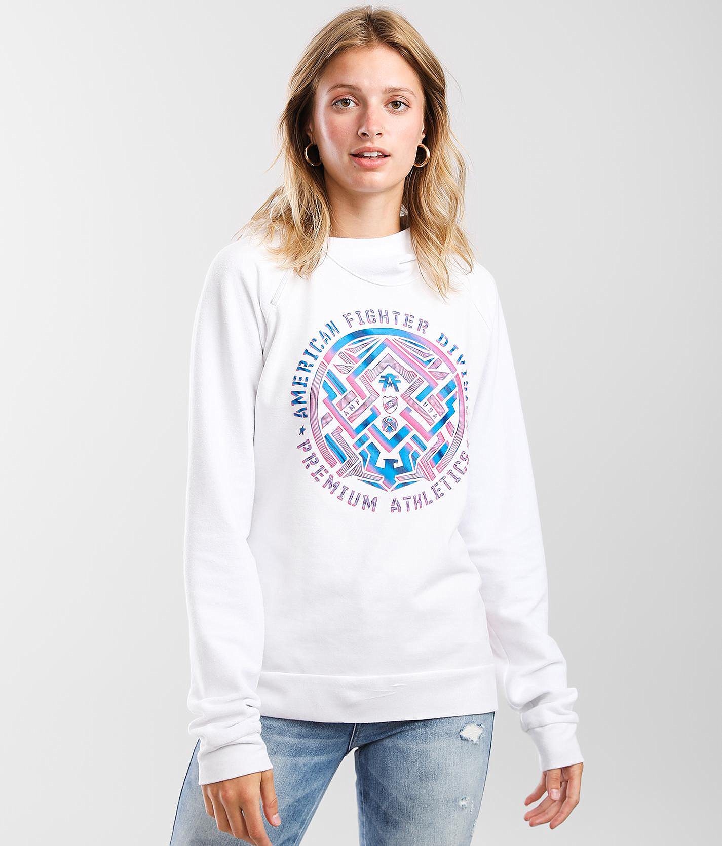 American Fighter Brantley Hooded Sweatshirt - Women's Sweatshirts in White