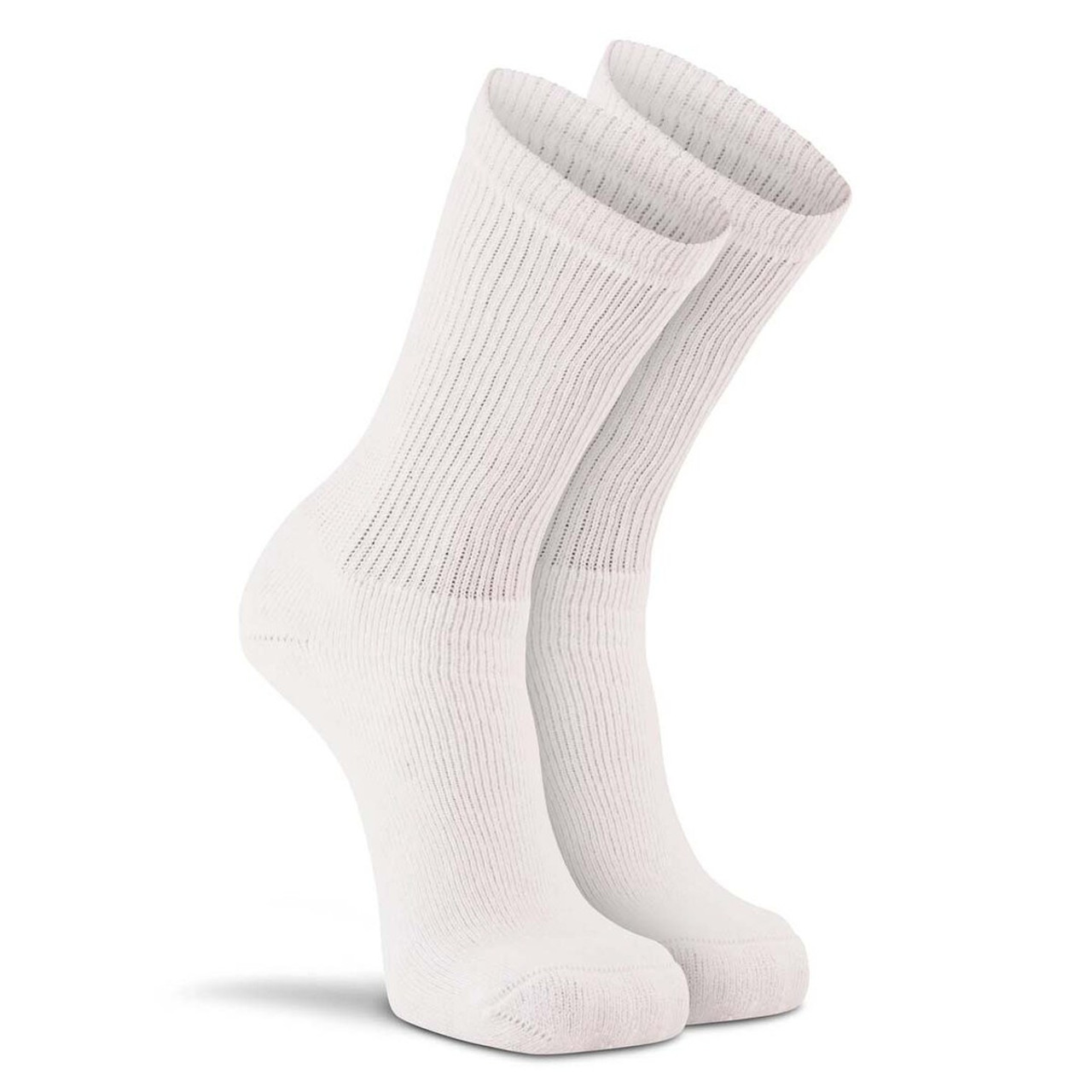Fox River Rugged Crew 6pk White Cotton Work Socks