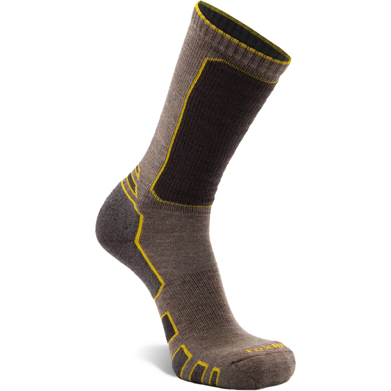 6621-6000__24305.1733416067.jpg Fox River Merrino Wool #6621 Brown Medium Weight Crew Sock