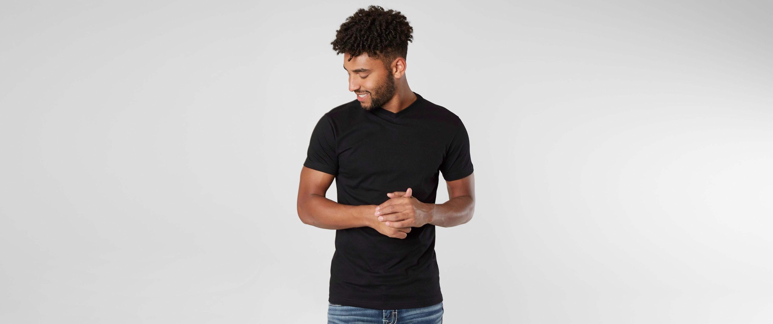 BKE Basic T-Shirt - Men's T-Shirts in Black