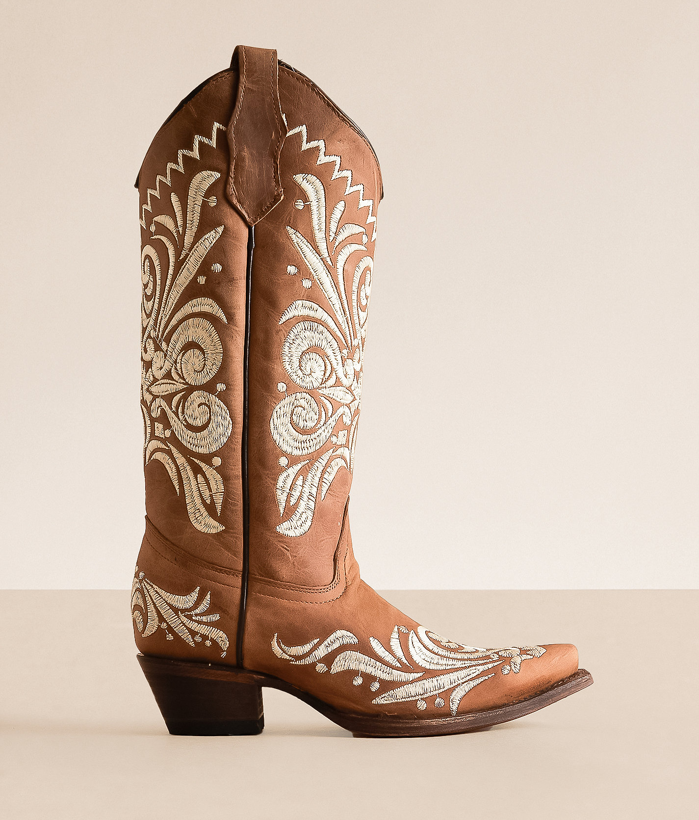 6e3a06a34387ec76b668f5c4c564f463v3.jpg Circle G by Corral Leather Western Boot - Women's Shoes in LD Tan
