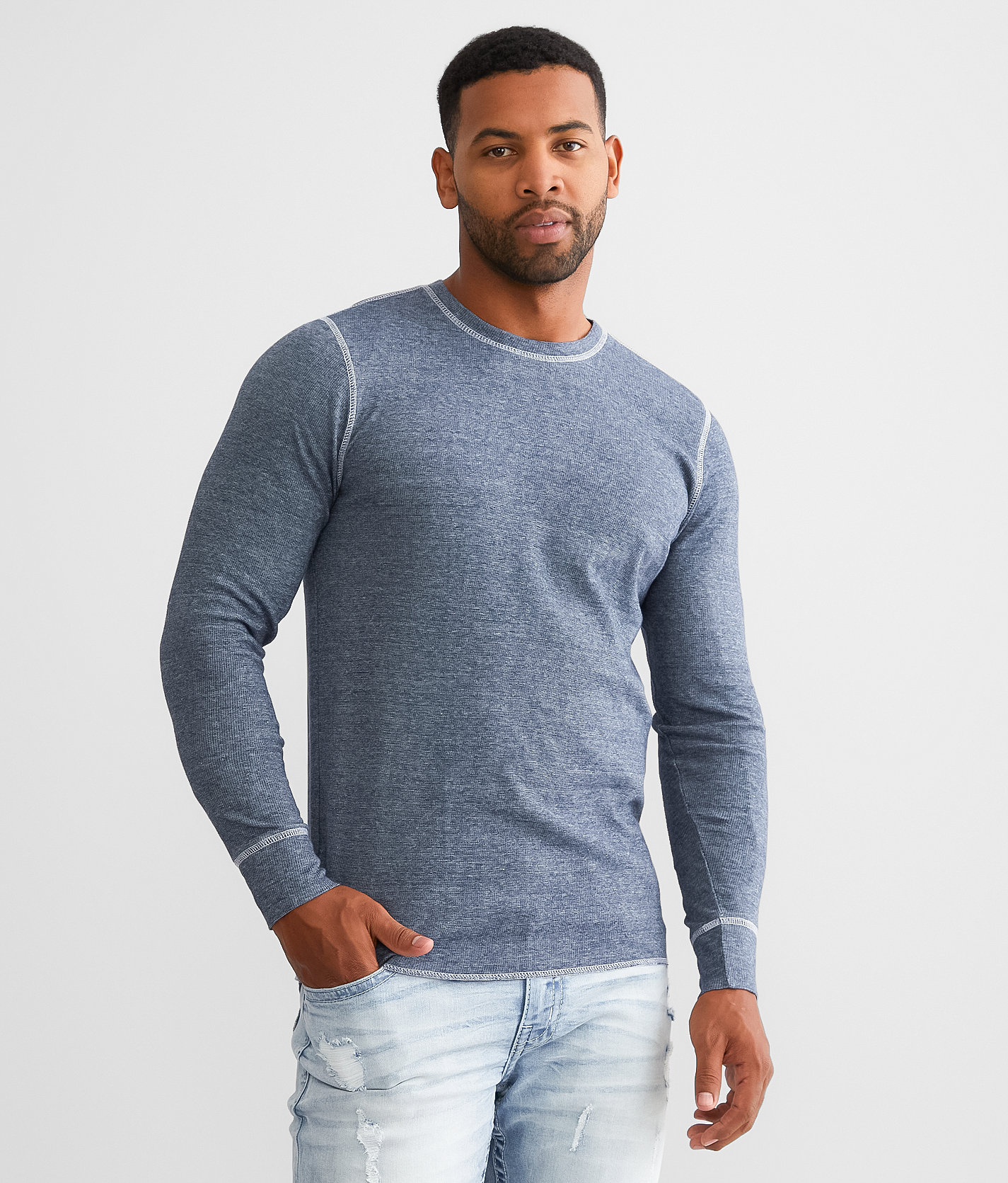795e9e5f61fa96ca8fe84173ccb64649v3.jpg Reclaim Drop Needle Thermal - Men's T-Shirts in Mood Indigo