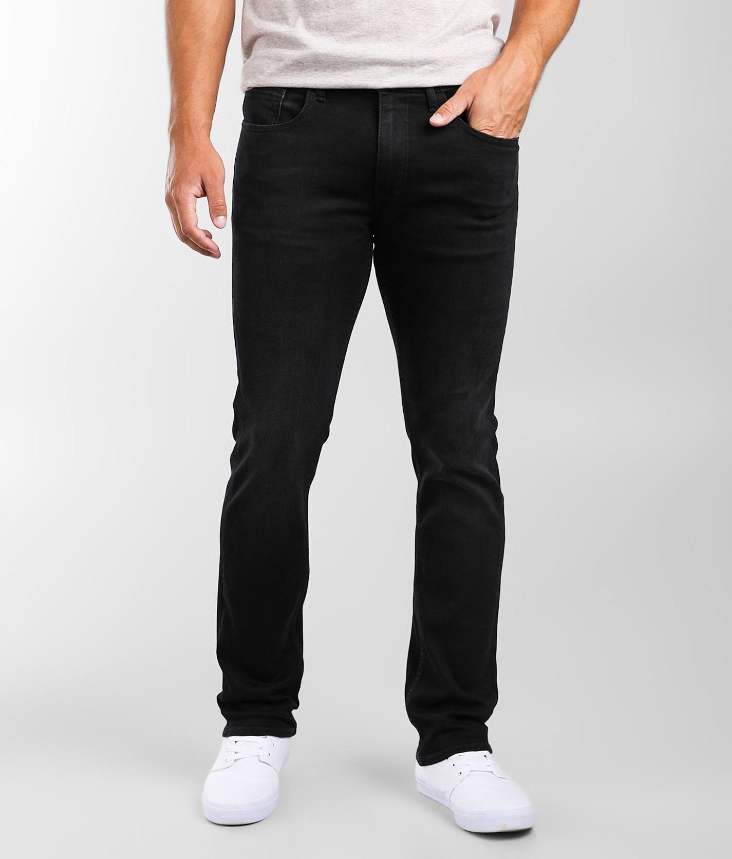 Outpost Makers Slim Straight Stretch Jean - Men's Clothing in Black