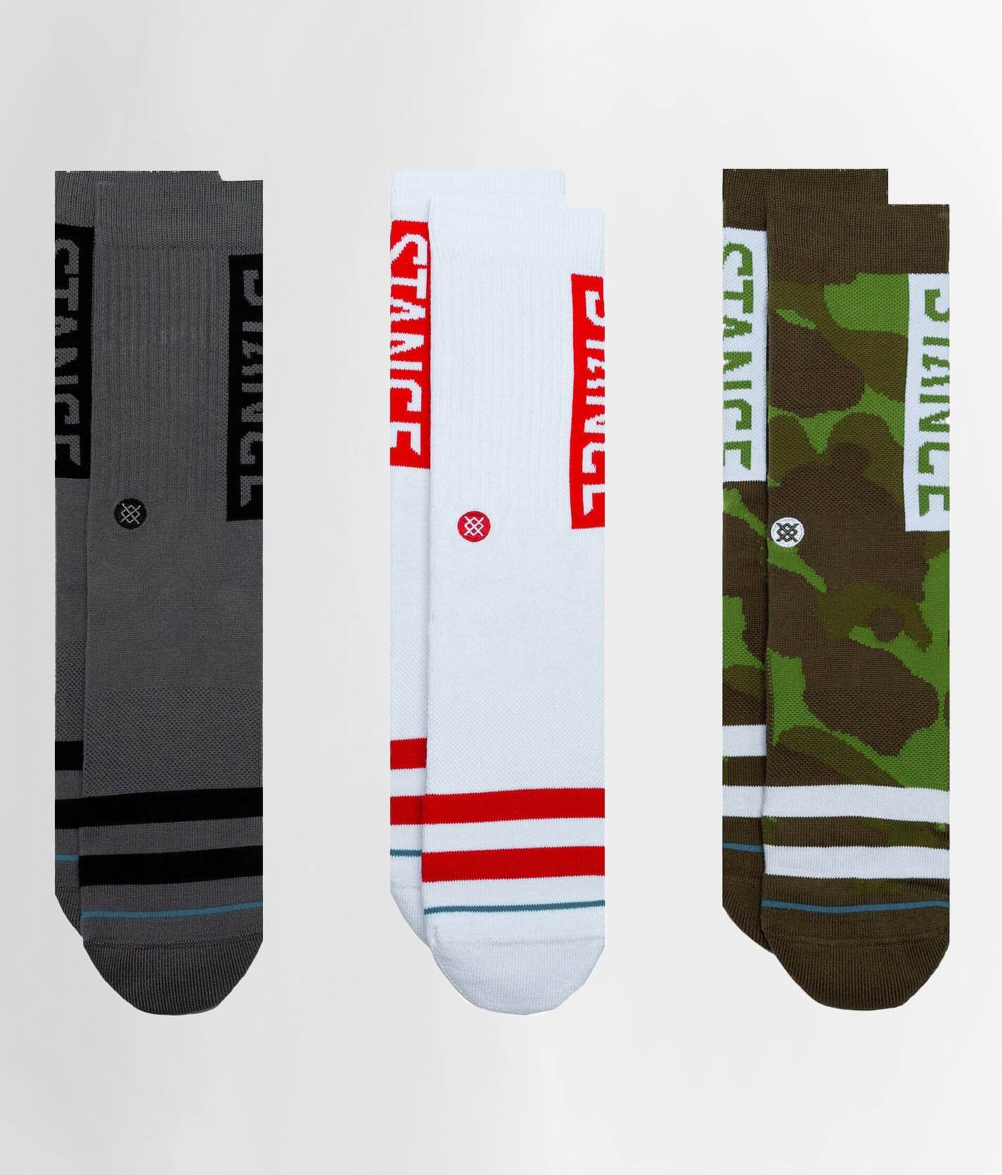 Stance The OG 3 Pack Socks - Men's Socks in Camo