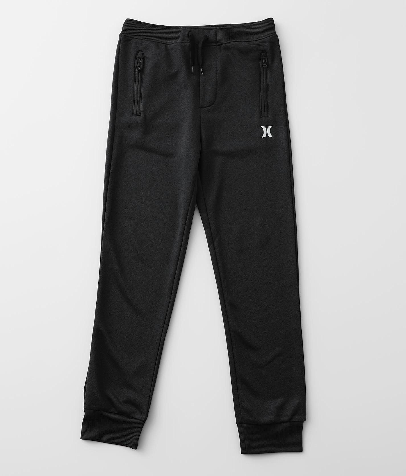 8fc36fcacdc9acd928c41ee575bfc7d6v3.jpg Boys - Hurley Solar Jogger - Boy's Sweatpants in Black Heather