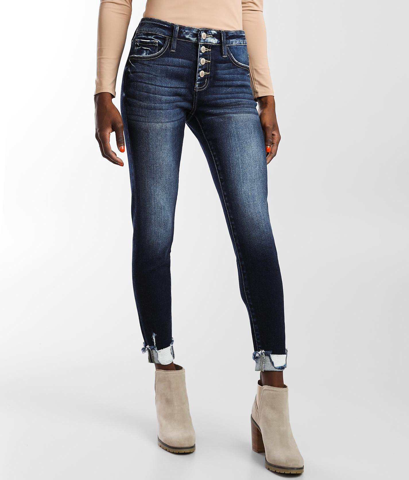 KanCan Signature Mid-Rise Ankle Skinny Jean - Women's Jeans in Layla