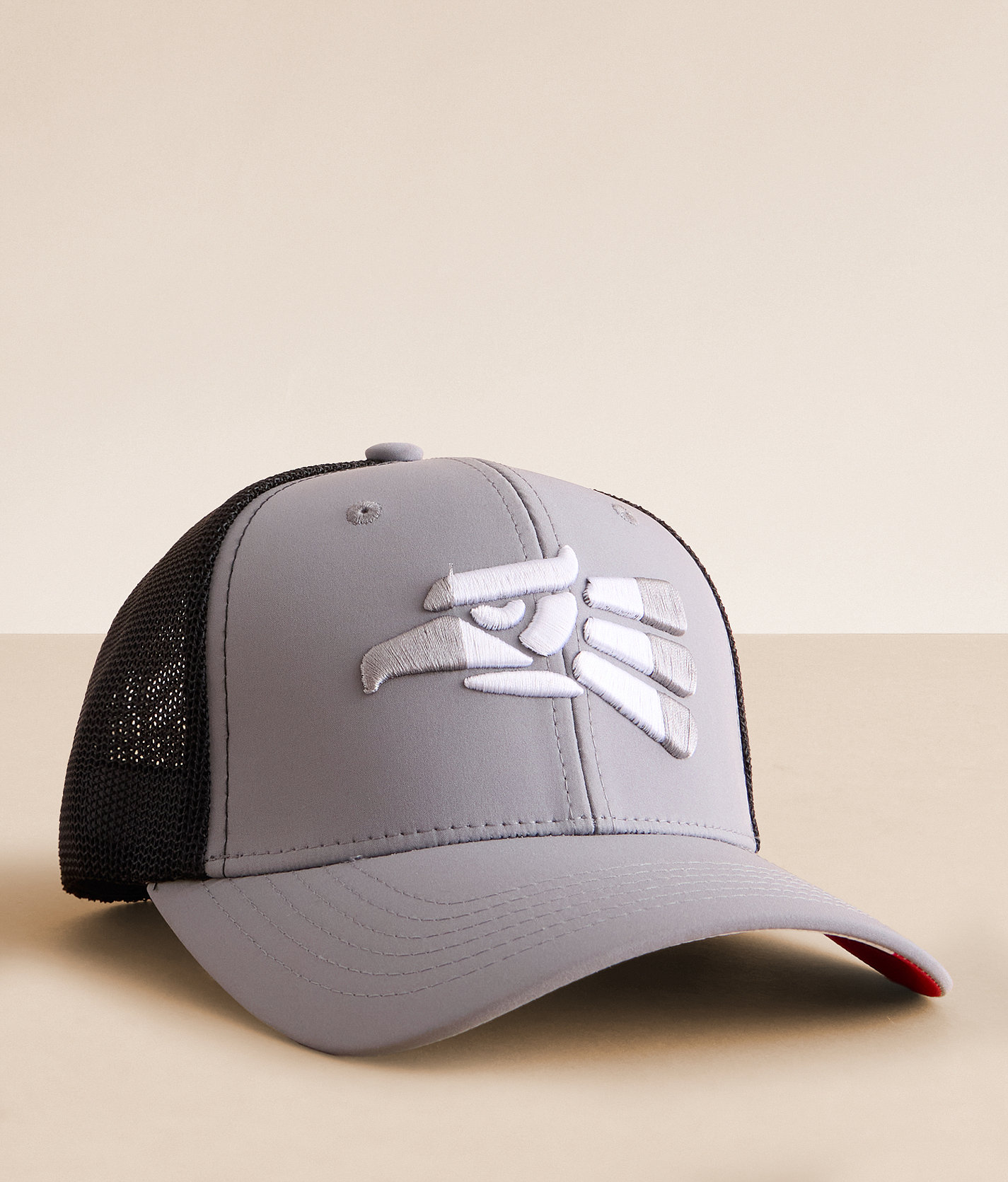 Zion Hecho Trucker Hat - Men's Hats in Grey Black