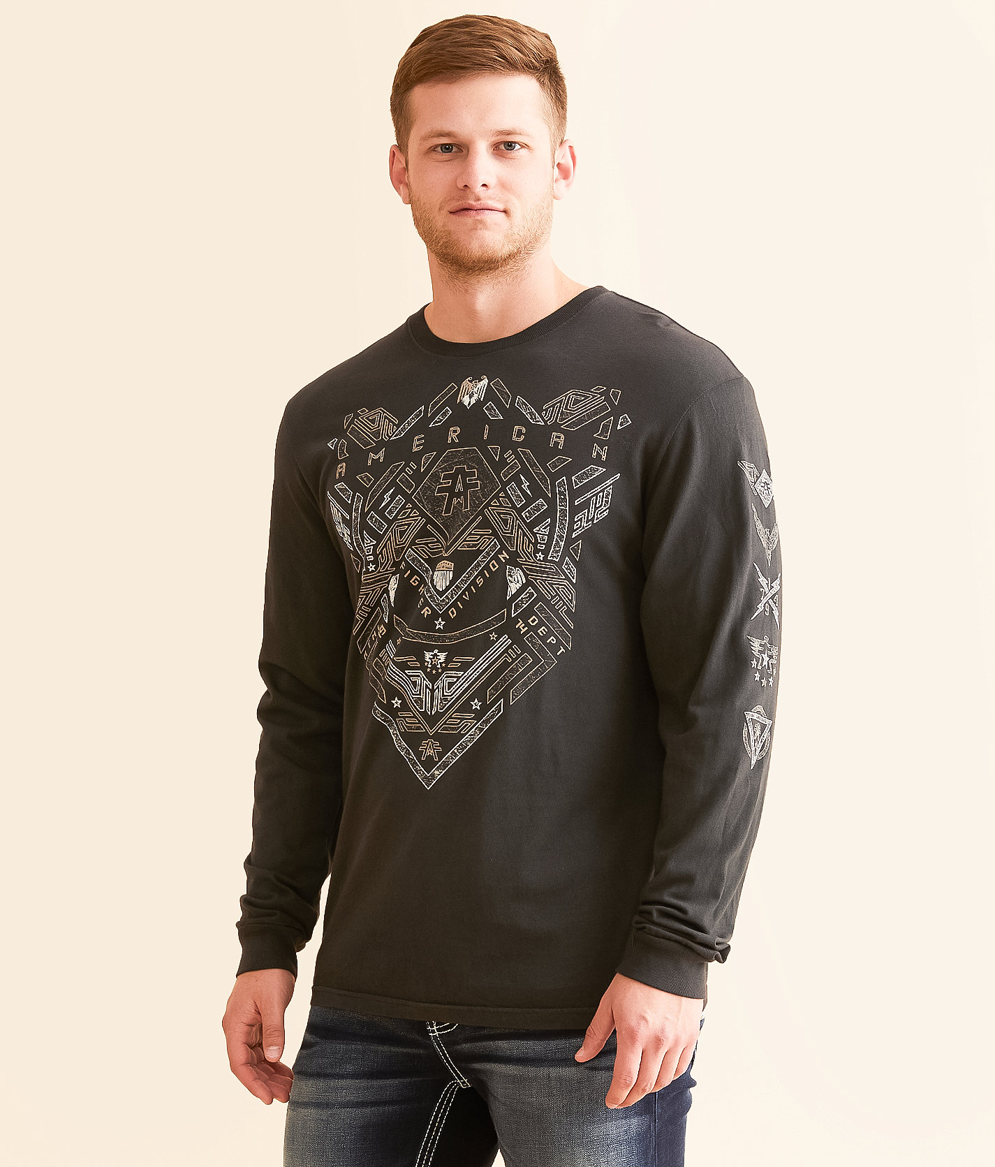 American Fighter Hitchcock T-Shirt - Men's T-Shirts in Black Olive