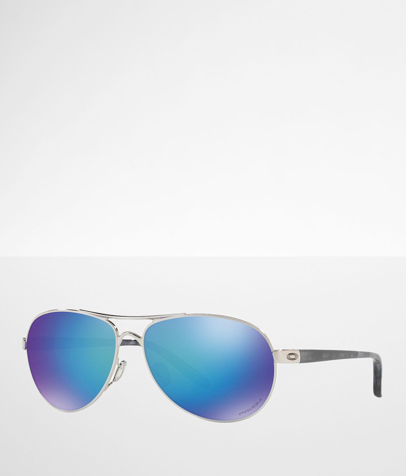 976327cf464fb1599c02dbefe282fc9dv3.jpg Oakley Feedback™ Prizm Polarized Sunglasses - Women's Sunglasses & Glasses in Polished Chrome