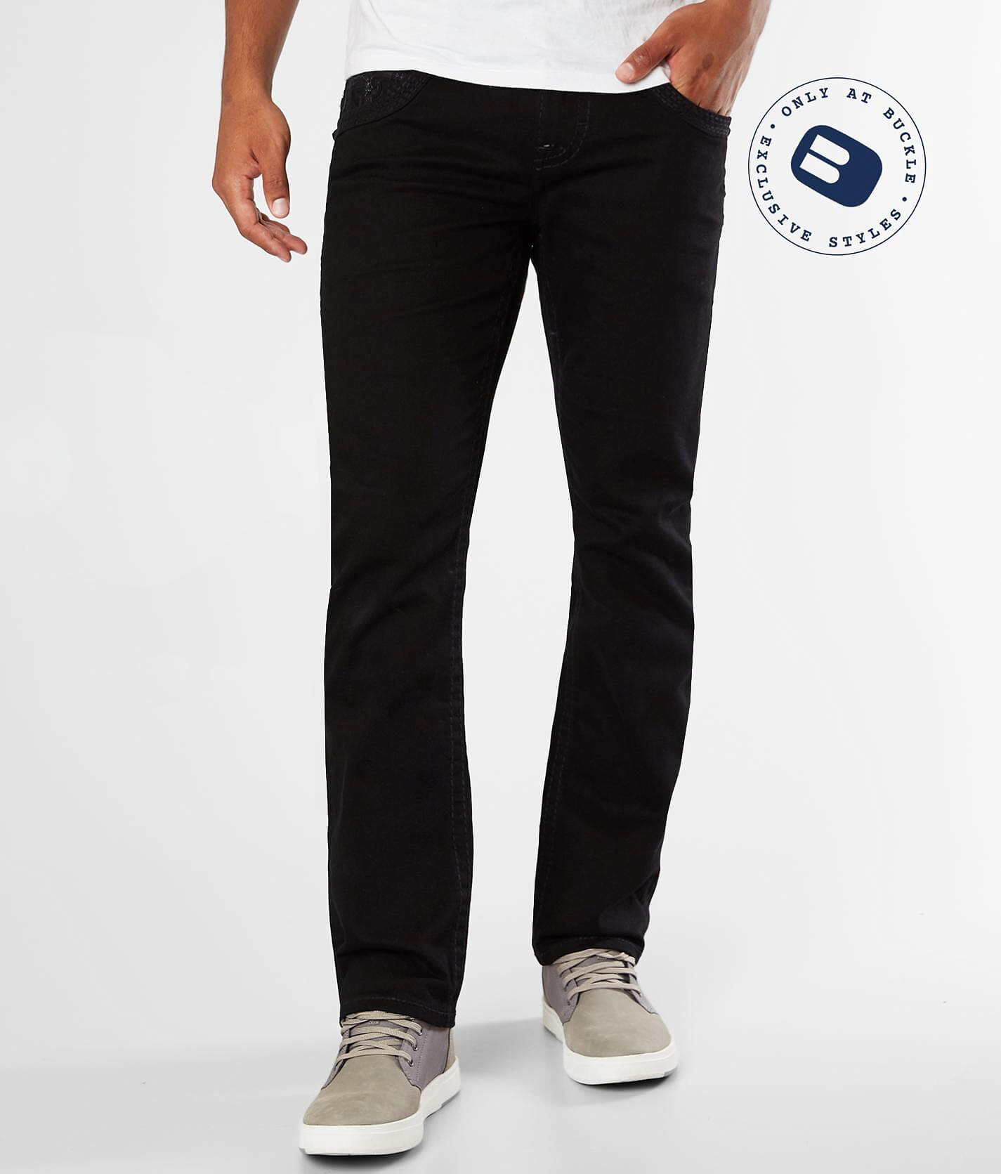 Rock Revival Sheen Straight Stretch Jean - Men's Jeans in Sheen J205