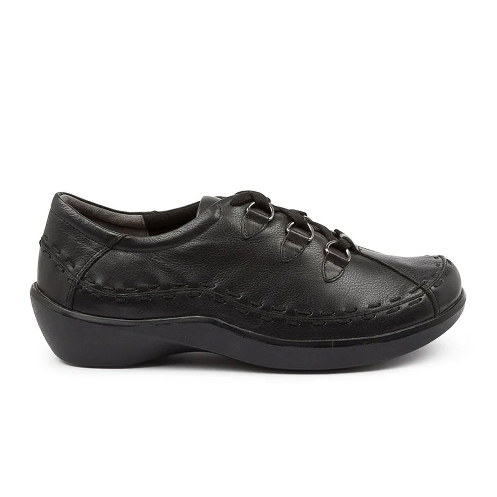 ALLSORTS-BLACK-LEATHER_2.jpg Ziera Allsorts Lace Up (Women) - Black Leather