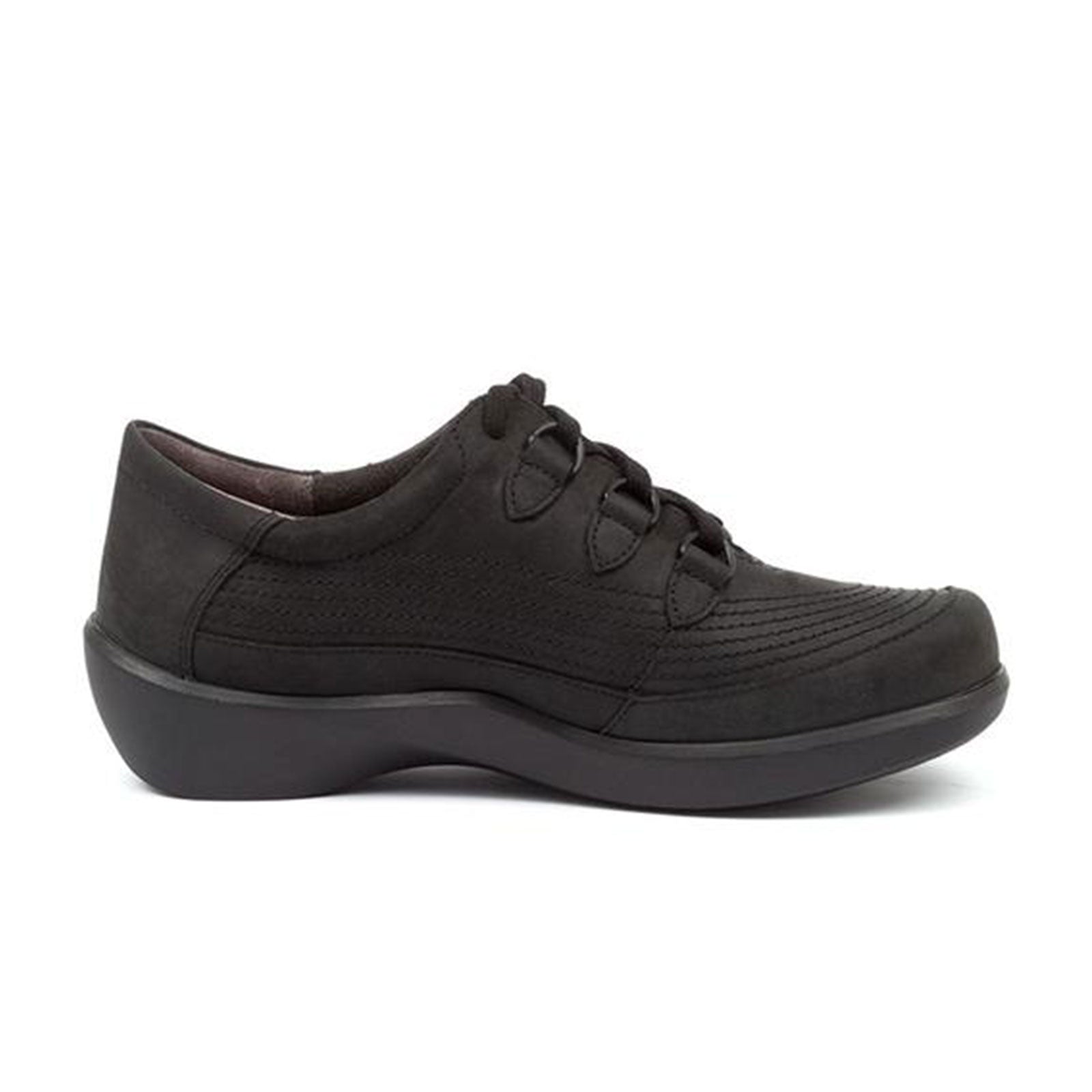 AMARIS-BLACK-TROOPER-MIX_1.jpg Ziera Amaris Wide Lace Up (Women) - Black Trooper Mix