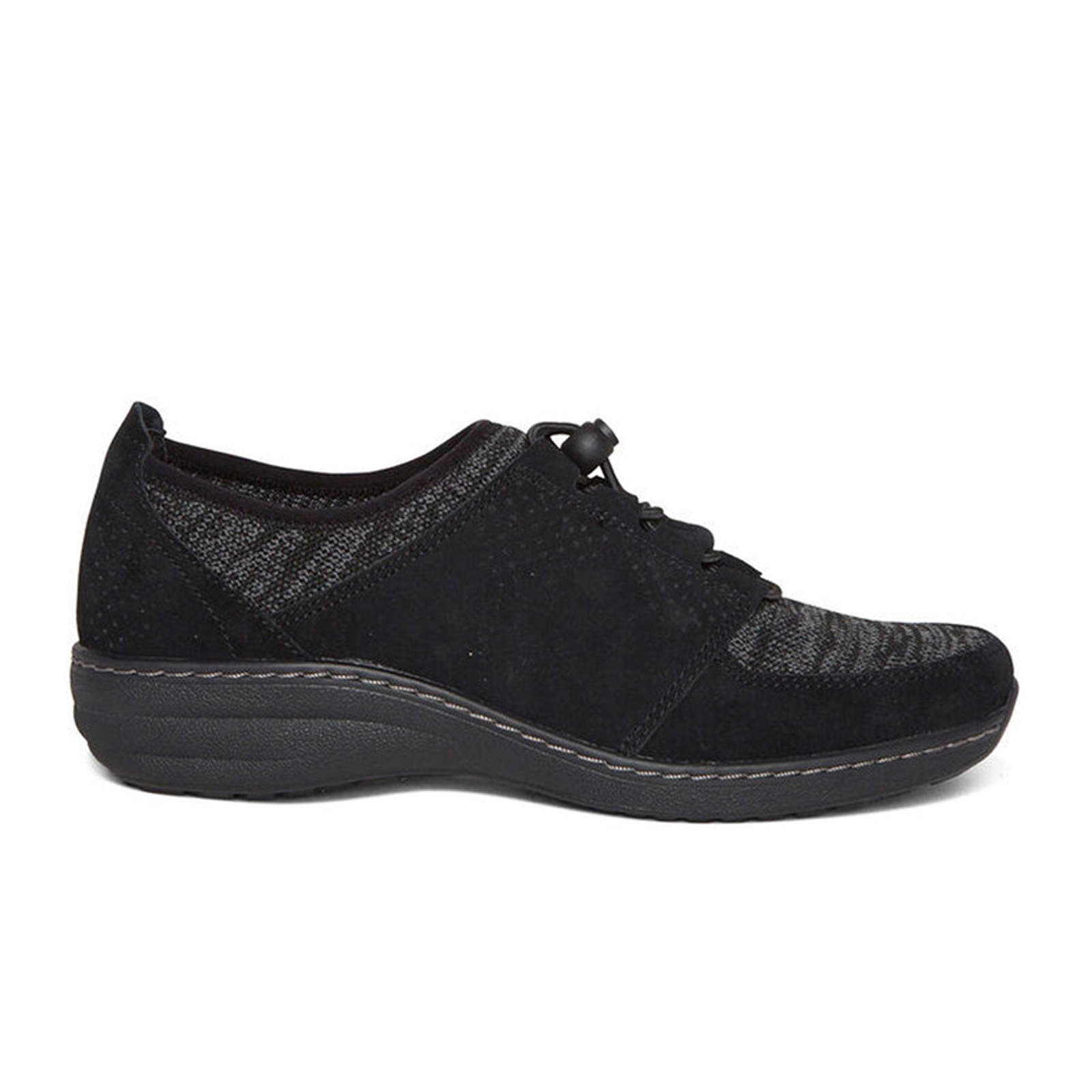 BB400_1.png Aetrex Casey Lace Up (Women) - Black