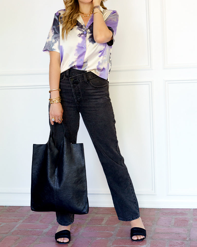 BLACKEXPOSEDBUTTONFRAYEDHEMCROPPEDFLARE-1_48ca041c-d6f4-4c59-9eff-103b031ac318.jpg Criss Cross Straight Denim Pant