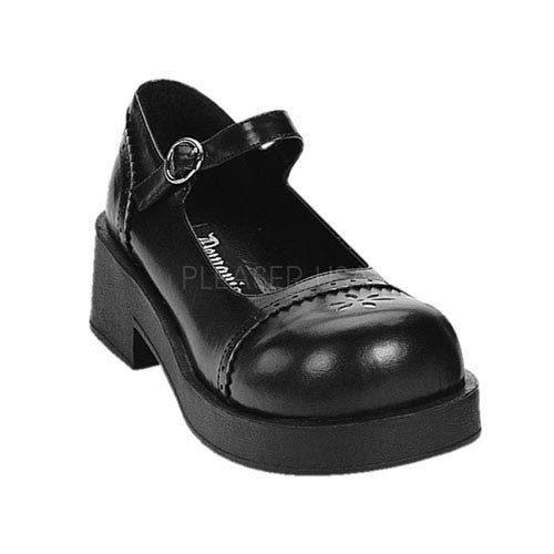 CRUX-07BPU__31665.jpeg DEMONIA CRUX-07 Black Pu Platform Mary Jane