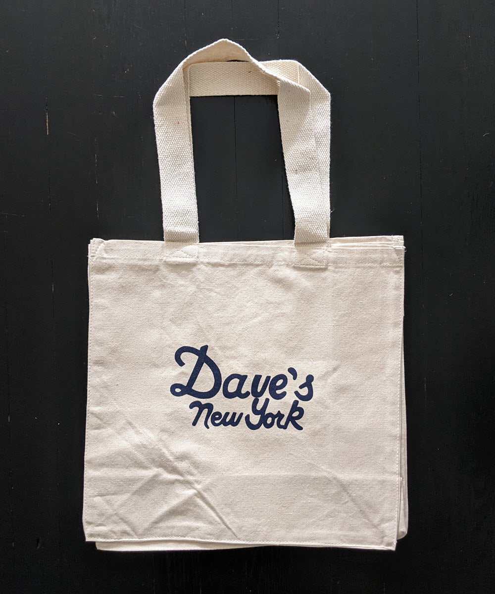 Dave's New York Canvas Tote Bag