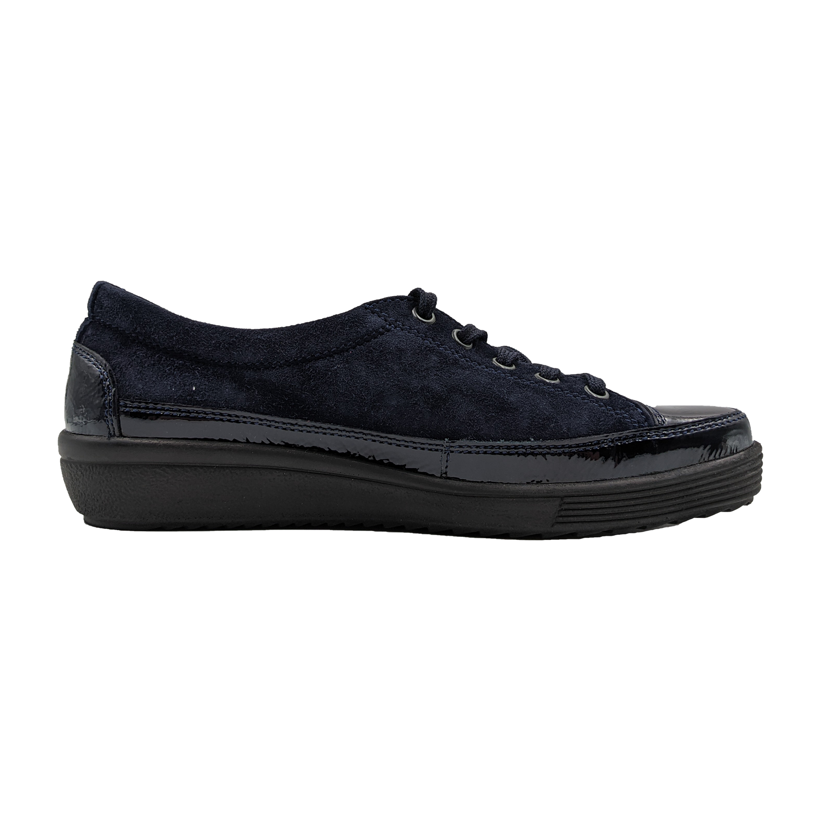 ChristianDietzPureWellnessNavyNubuck.png Christian Dietz Pure Wellness Lace Up (Women) - Navy Nubuck