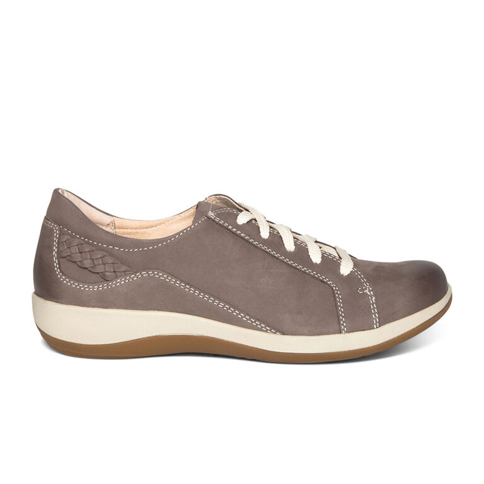DM306_1.png Aetrex Dana Sneaker (Women) - Warm Grey