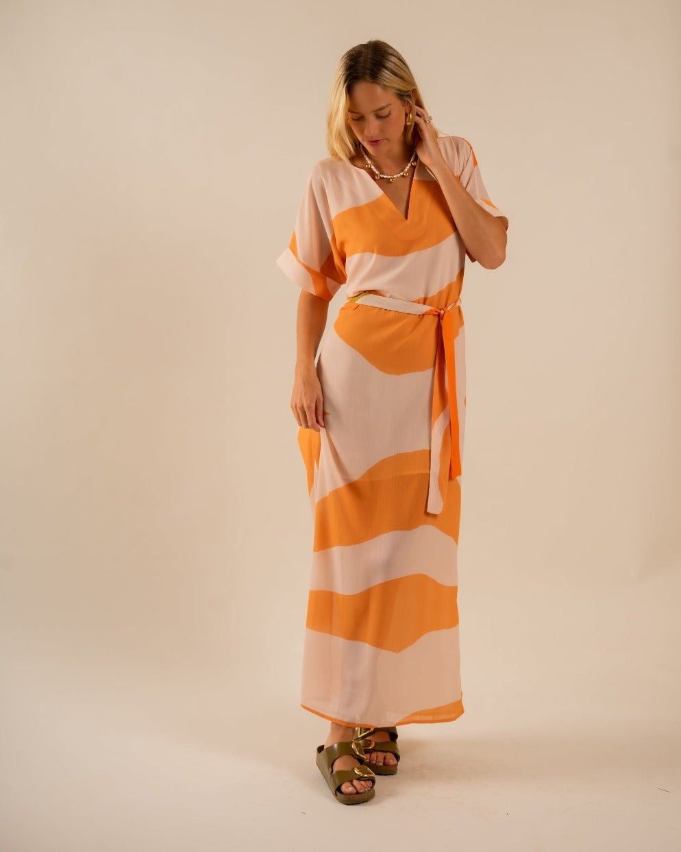 DSC04714.jpg Beatrice Kaftan Dress Sunset Swirling Wind