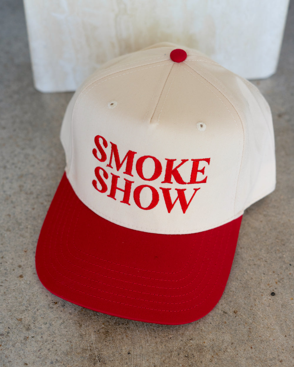 DSC08436.jpg Smoke Show- Embroidered Hat