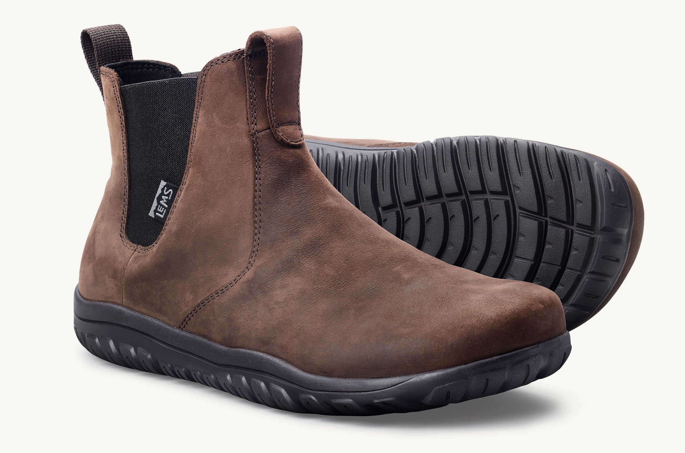 Espresso_3QtrPair_fcecec15-66f8-459f-b861-fa60c99b031a.jpg Women's Chelsea Barefoot Boot Waterproof
